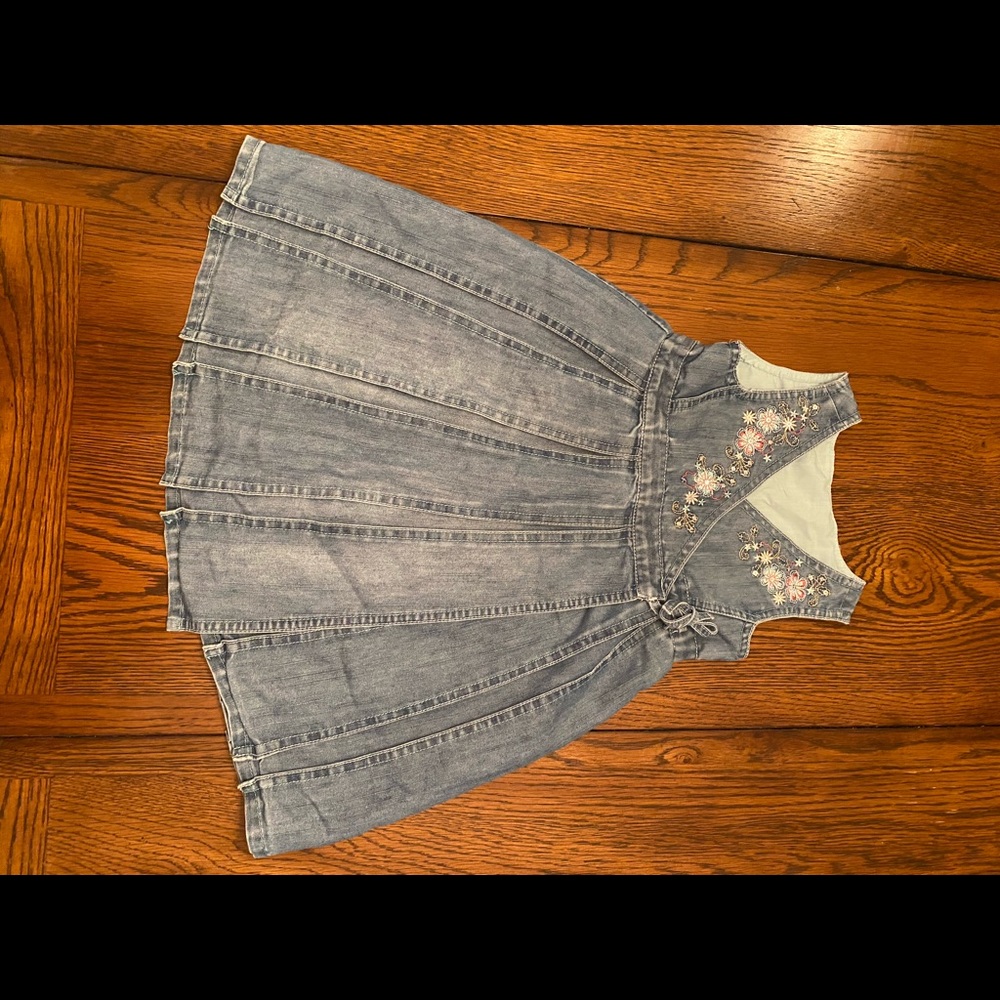 Lovely European Next Dress- Very Soft Denim